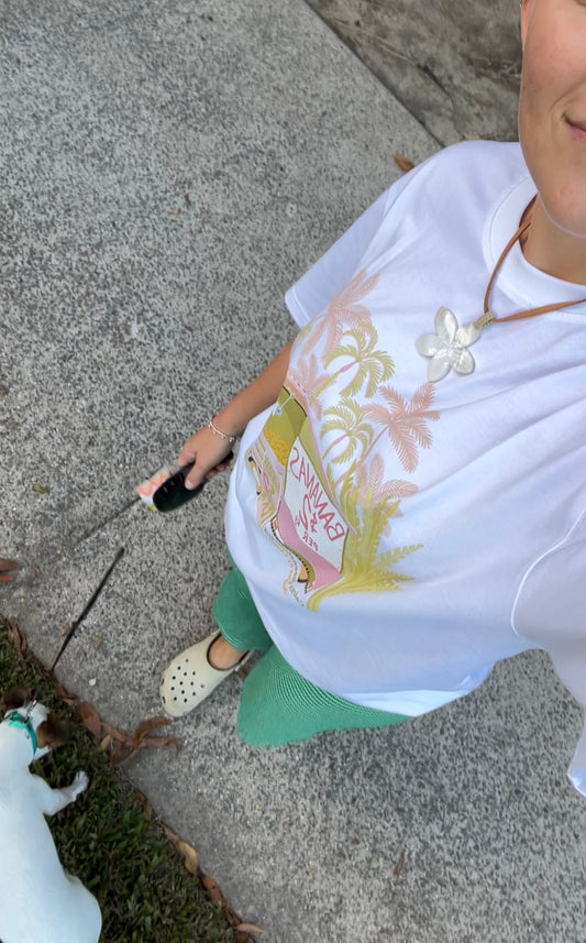 Banana Cart White T-Shirt image 1