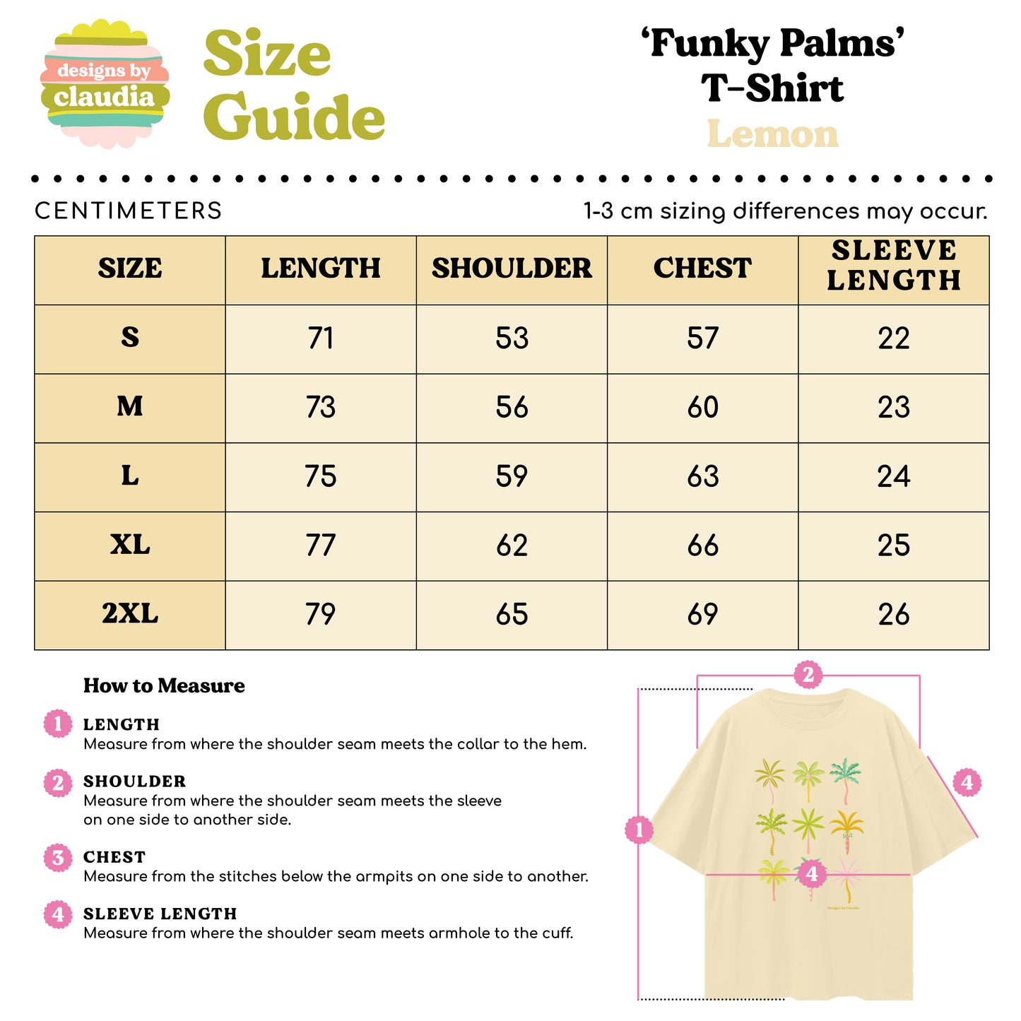 Funky Palms T-Shirt image 3