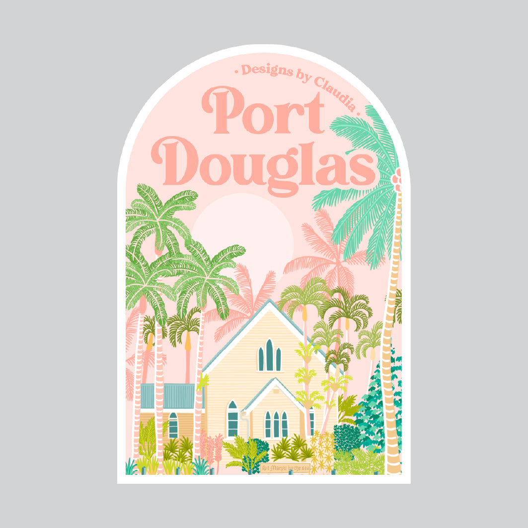 Port Douglas St Mary's Sticker image 0