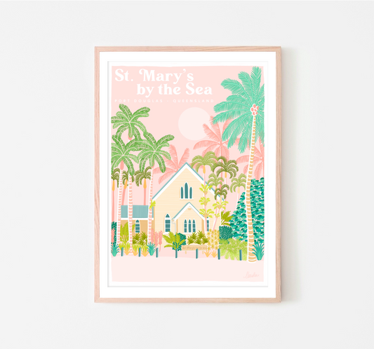 Pink Skies at St Mary's by the Sea - Port Douglas image 0