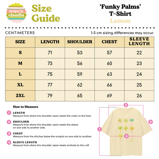 Funky Palms T-Shirt image 3