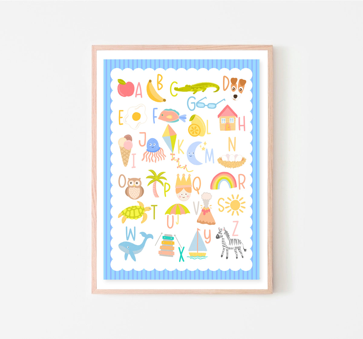 Kids Alphabet Chart
