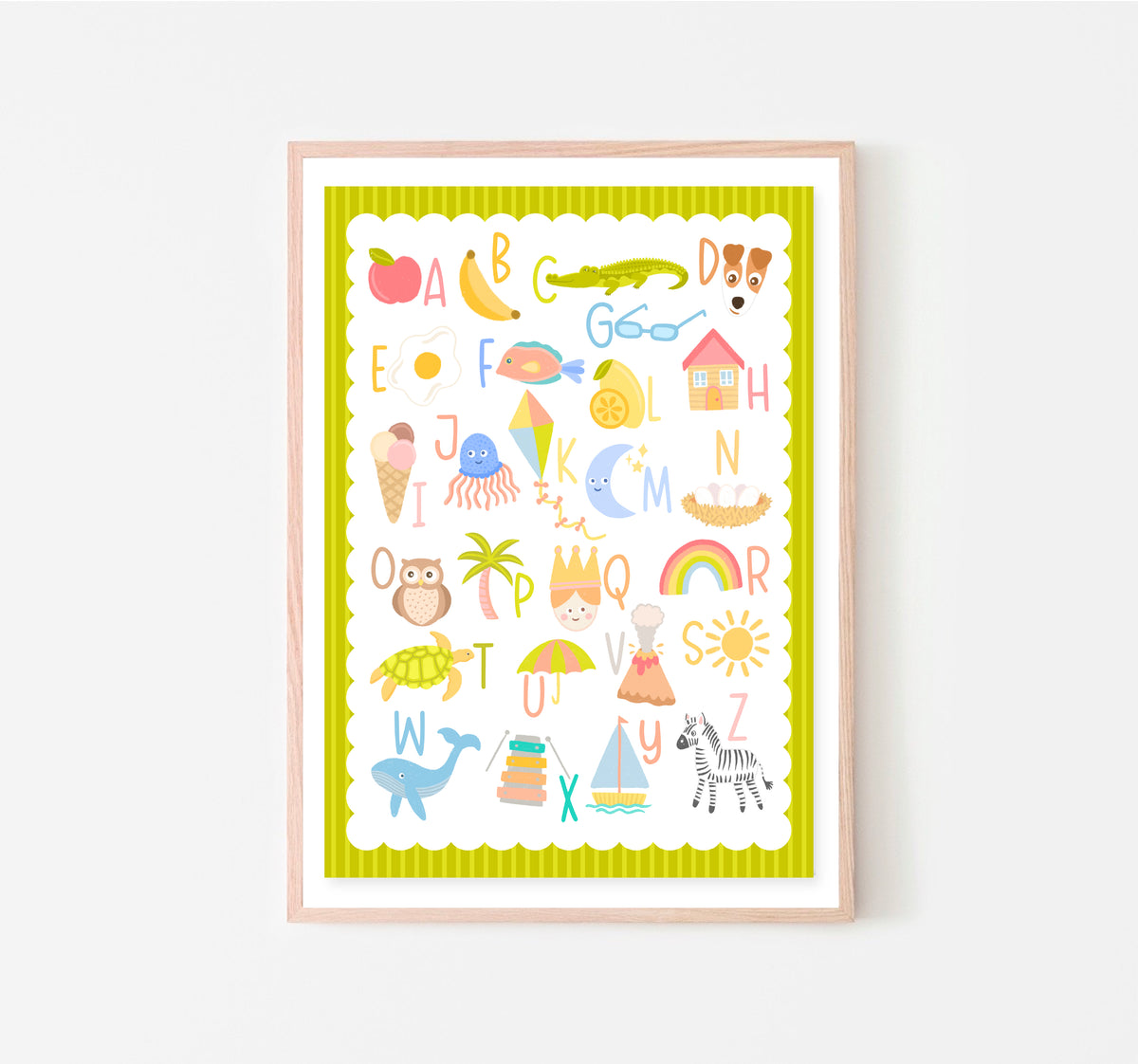 Kids Alphabet Chart