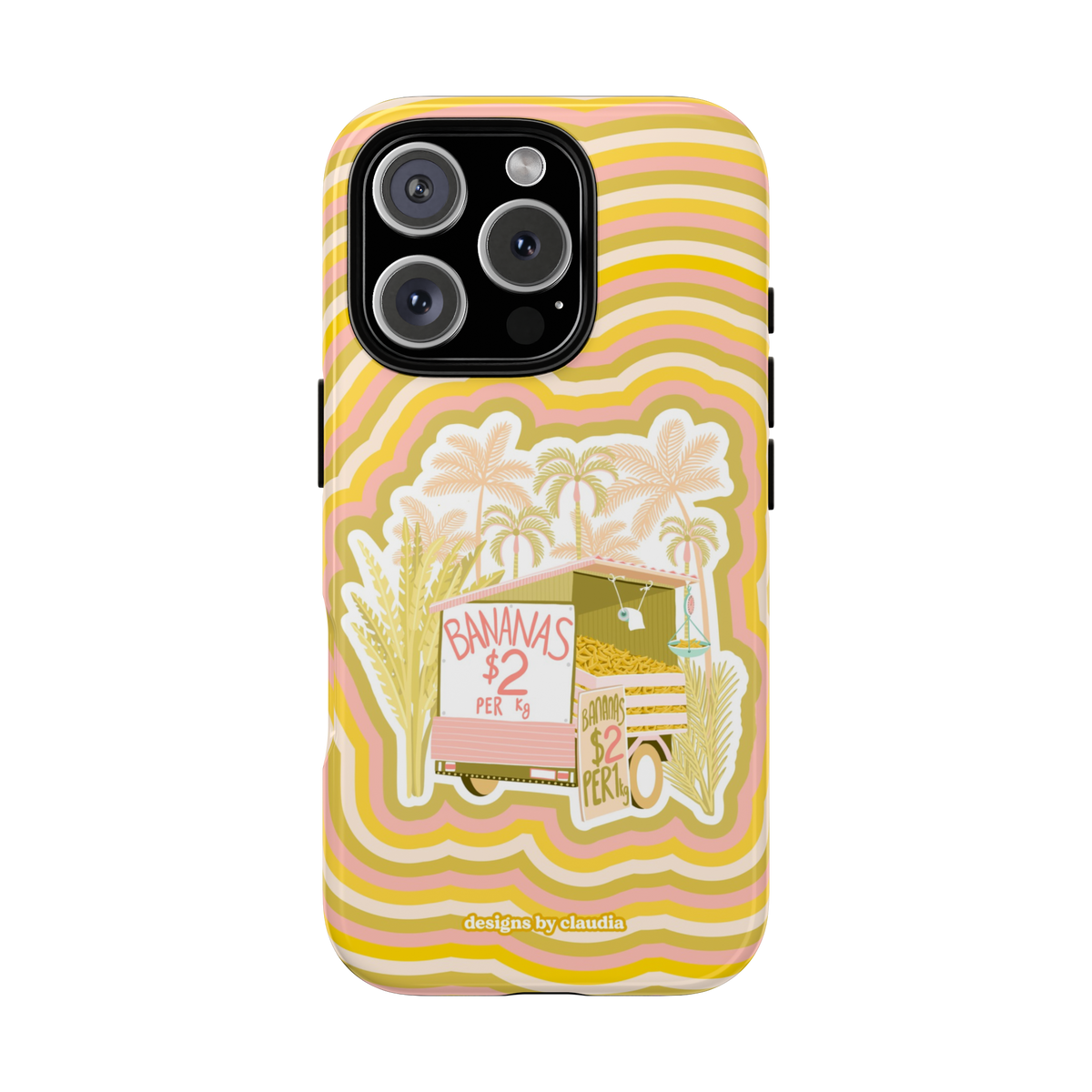 Banana Cart Tough Phone Case