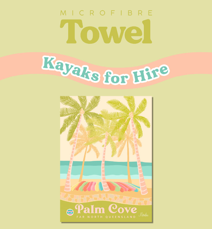 Microfibre Towels (Tea Towel + Gym Towel)
